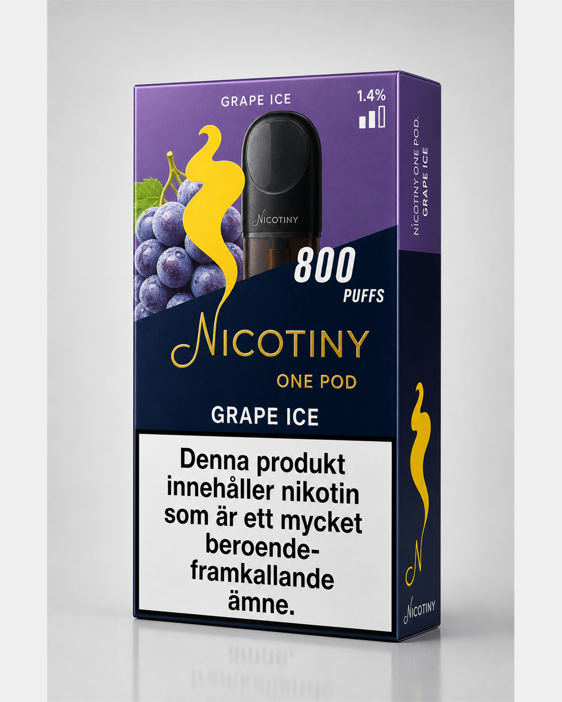 Vape Enhet + Vape Pod ( Svart )