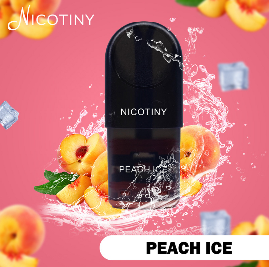 NICOTINY Pod – Peach Ice x10