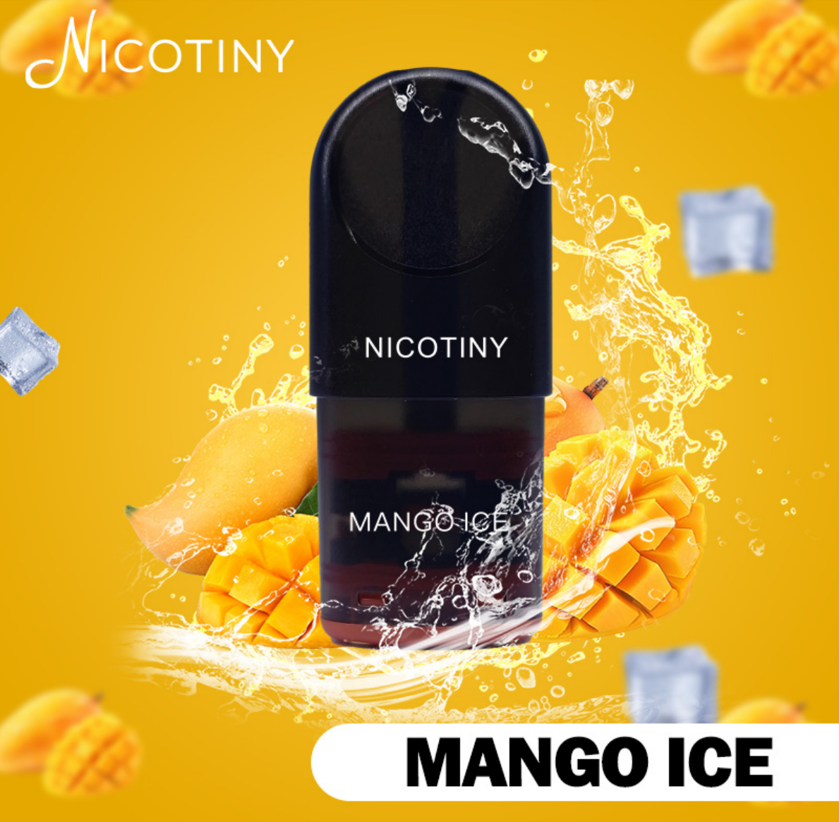 NICOTINY Pod – Mango Ice x10