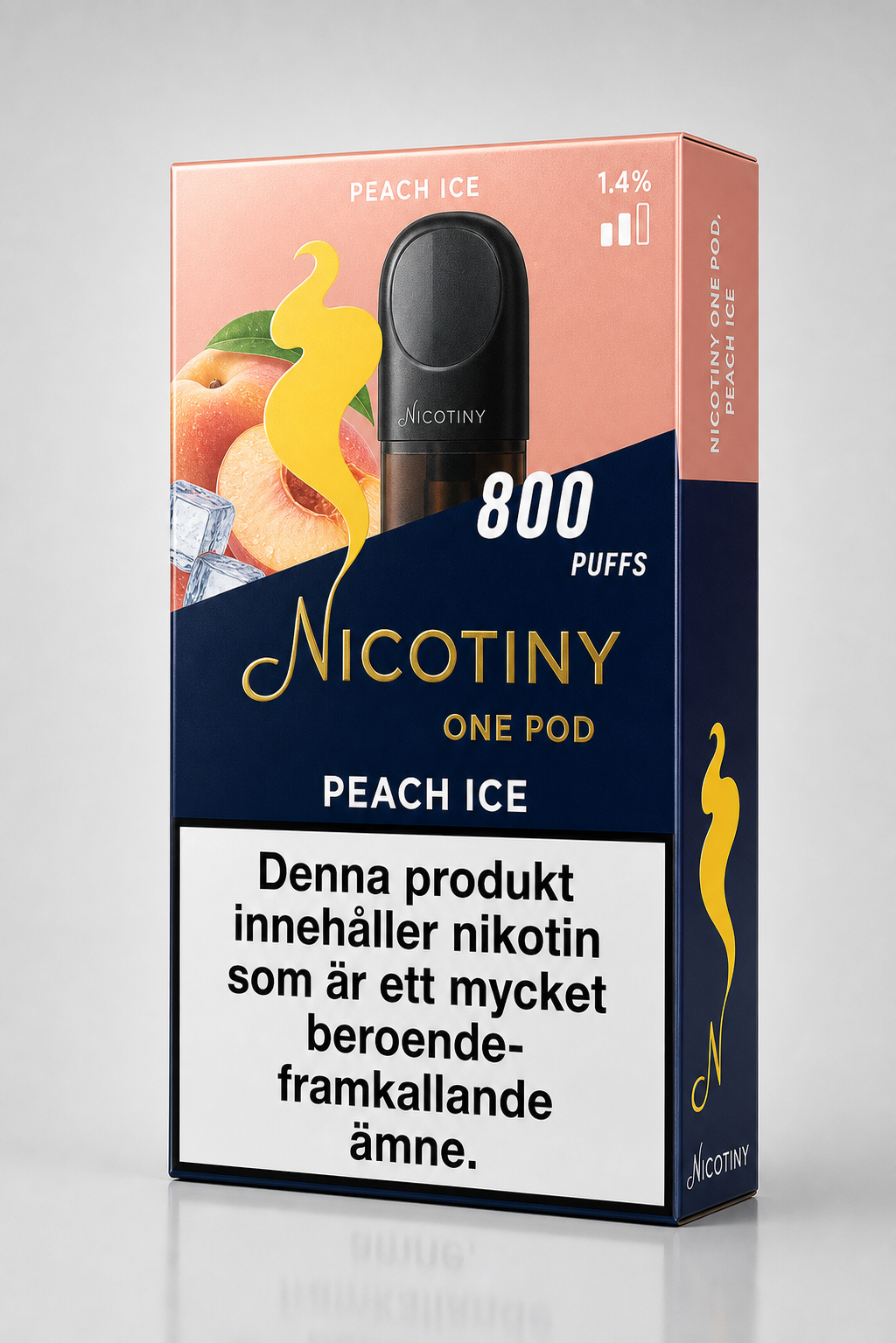 NICOTINY Pod – Peach Ice