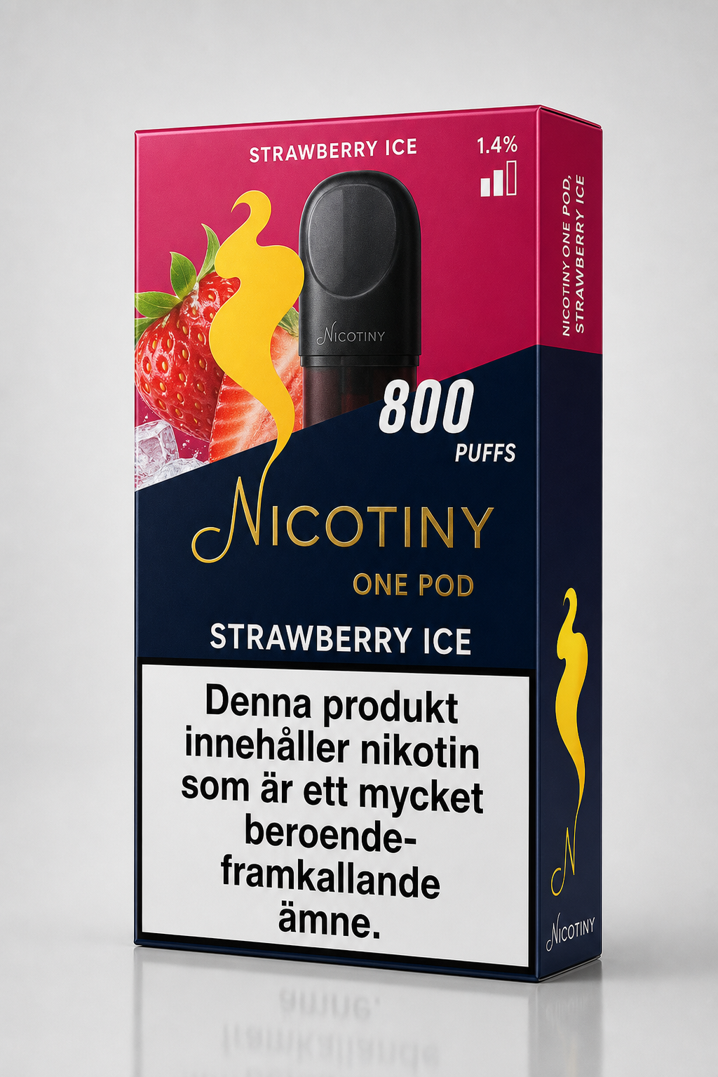 NICOTINY Pod – Strawberry Ice