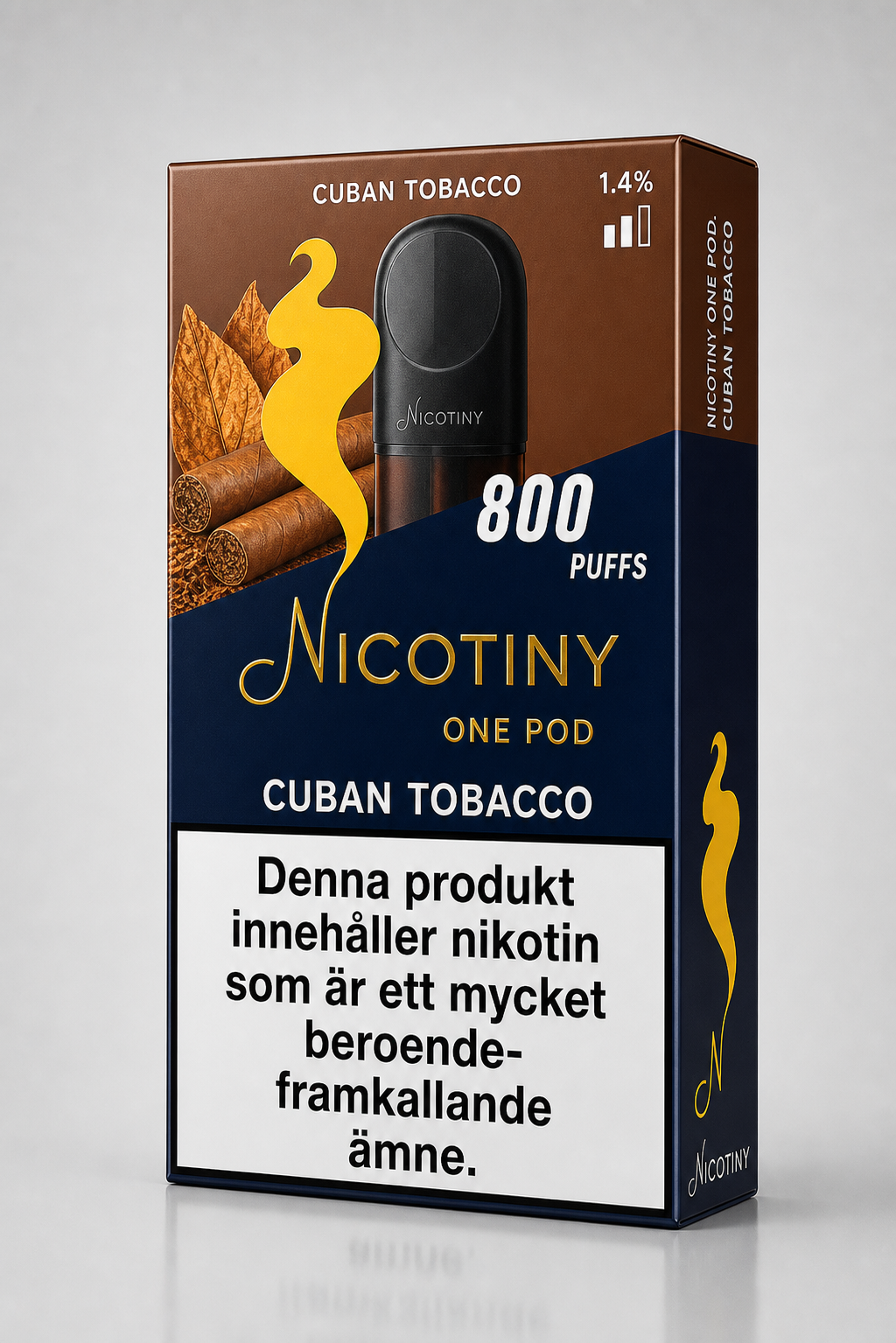 NICOTINY Pod – Cuban Tobacco