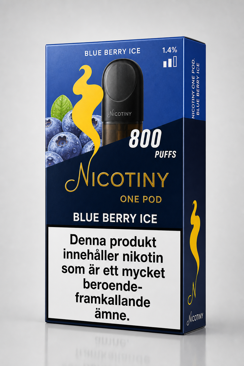 NICOTINY Pod – Blueberry Ice