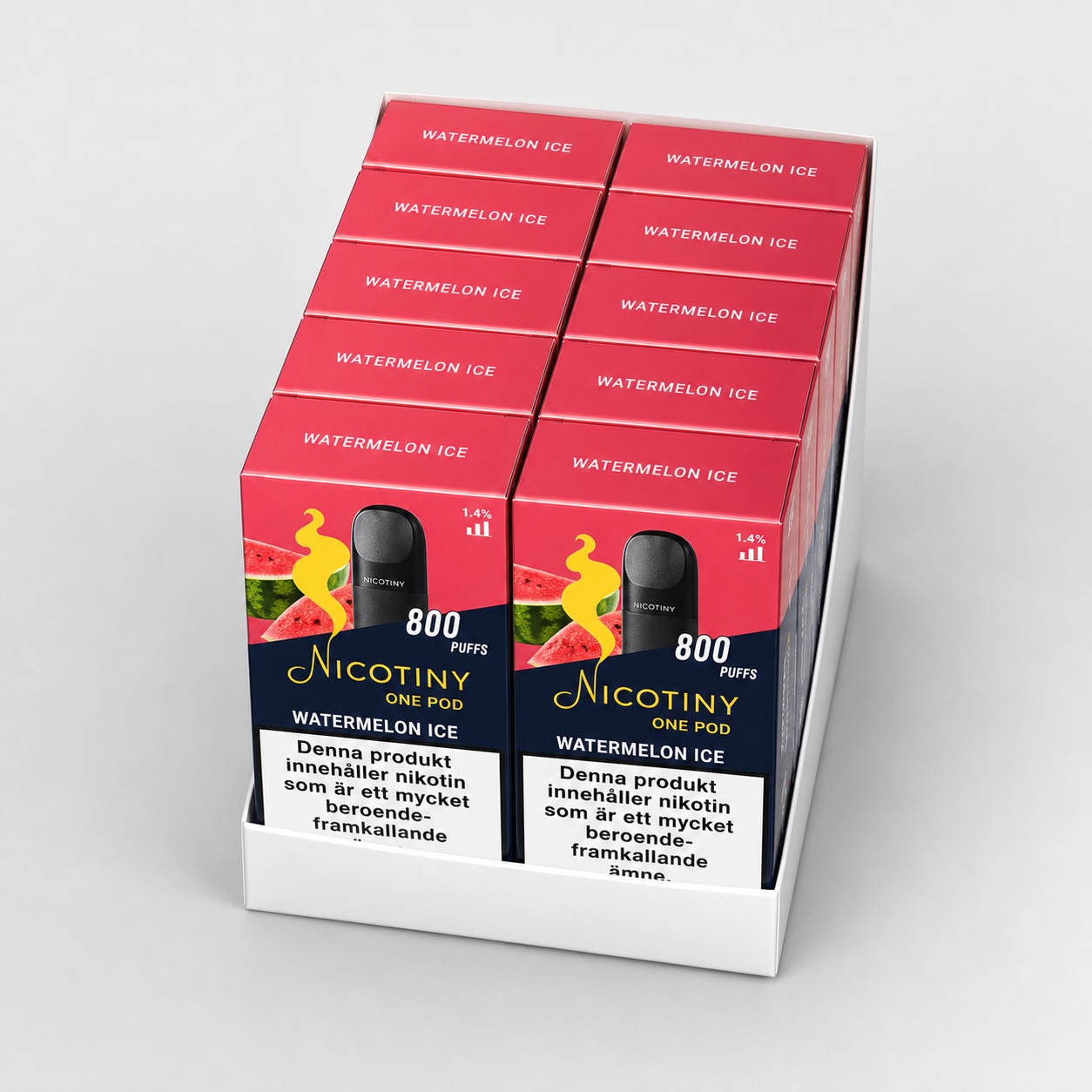 NICOTINY Pod – Watermelon Ice x10