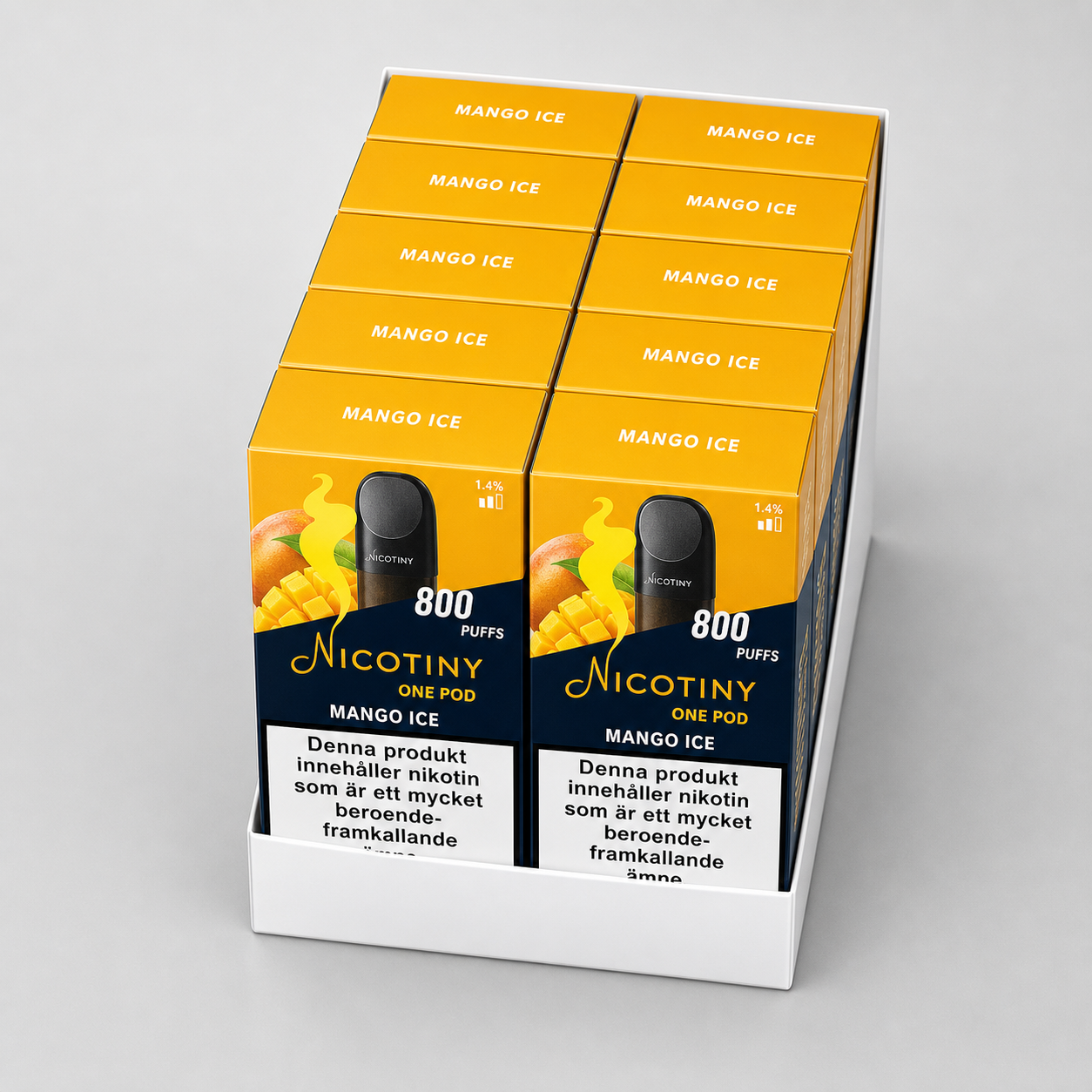 NICOTINY Pod – Mango Ice x10