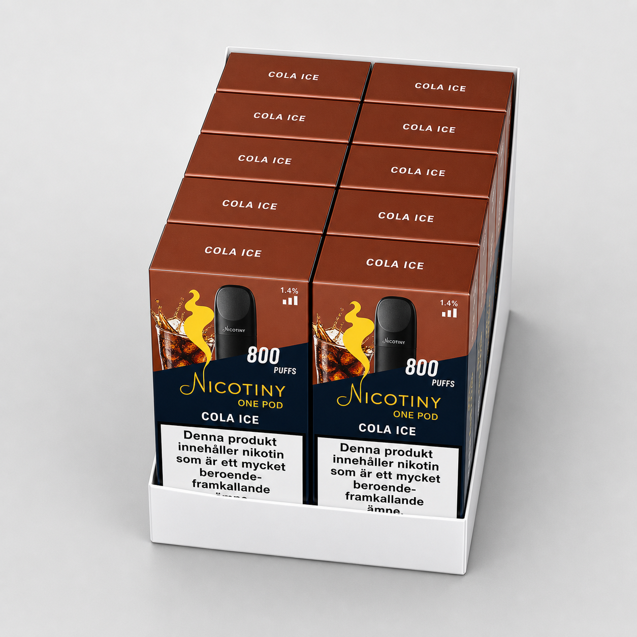 NICOTINY Pod – Cola Ice x10